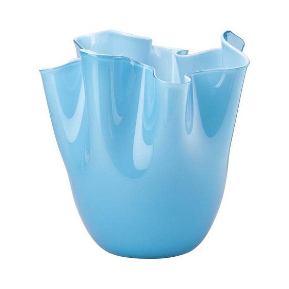 Vaso Venini in Vetro 700.02 VERDE ACQUA - 700.02 VERDE ACQUA